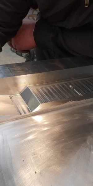 working onsite with handtools